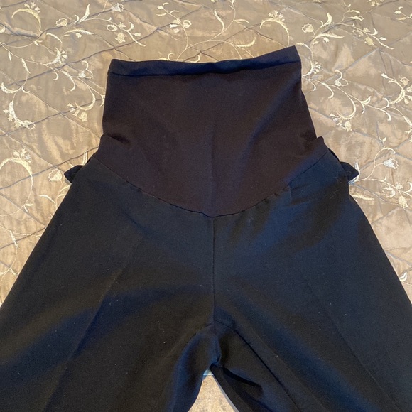 Bundle! - MOTHERHOOD MATERNITY Pants, bundle of 2, Size M, Blue and Black - Picture 3 of 7